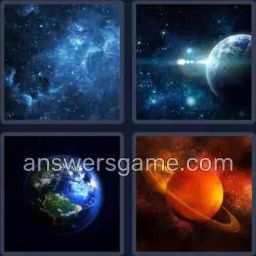 4 Bilder 1 Wort 7 Buchstaben WELTALL