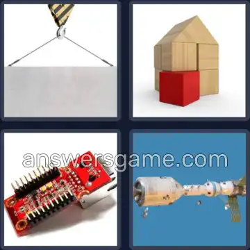 4 Bilder 1 Wort 7 Buchstaben BAUTEIL