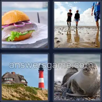 4 Bilder 1 Wort 7 Buchstaben NORDSEE