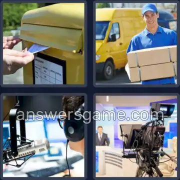 4 Bilder 1 Wort 7 Buchstaben SENDUNG