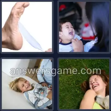 4 Bilder 1 Wort 7 Buchstaben KITZELN