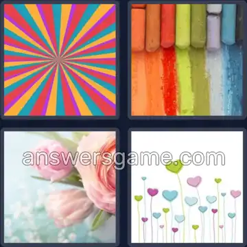 4 Bilder 1 Wort 7 Buchstaben PASTELL