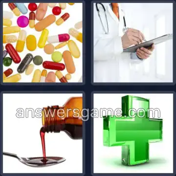 4 Bilder 1 Wort 7 Buchstaben MEDIZIN