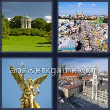 4 Bilder 1 Wort 7 Buchstaben MÜNCHEN