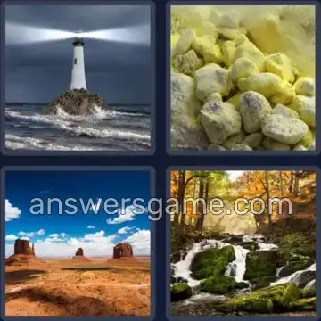 4 Bilder 1 Wort 7 Buchstaben GESTEIN