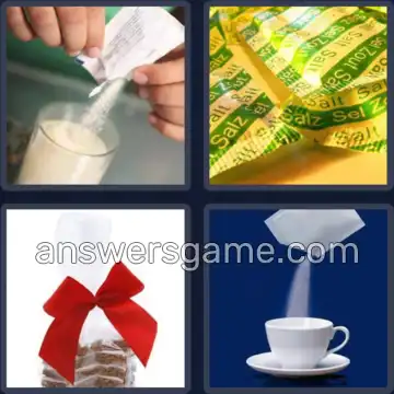 4 Bilder 1 Wort 7 Buchstaben TÜTCHEN