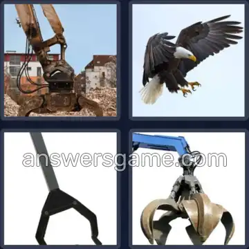 4 Bilder 1 Wort 7 Buchstaben GREIFER