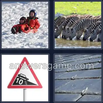 4 Bilder 1 Wort 7 Buchstaben NEIGUNG