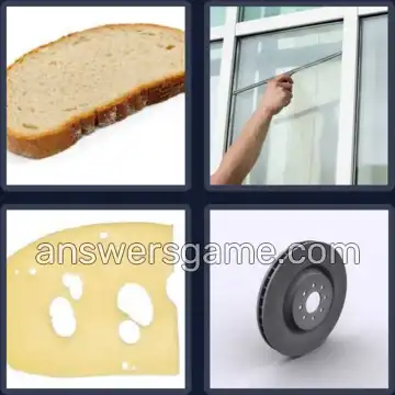 4 Bilder 1 Wort 7 Buchstaben SCHEIBE