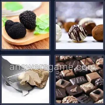4 Bilder 1 Wort 7 Buchstaben TRÜFFEL