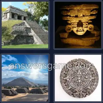 4 Bilder 1 Wort 7 Buchstaben AZTEKEN
