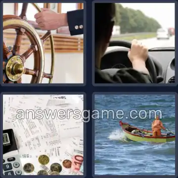 4 Bilder 1 Wort 7 Buchstaben STEUERN