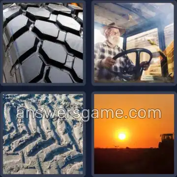 4 Bilder 1 Wort 7 Buchstaben TRAKTOR