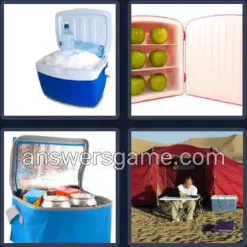 4 Bilder 1 Wort 7 Buchstaben KÜHLBOX