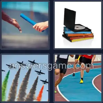 4 Bilder 1 Wort 7 Buchstaben STAFFEL