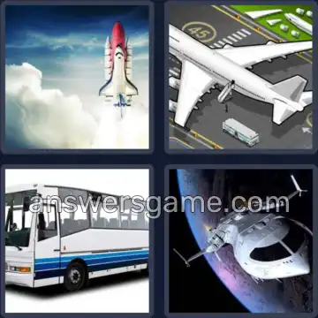 4 Bilder 1 Wort 7 Buchstaben SHUTTLE