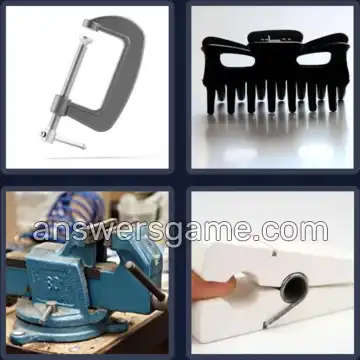 4 Bilder 1 Wort 7 Buchstaben KLEMMEN