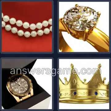 4 Bilder 1 Wort 7 Buchstaben SCHMUCK