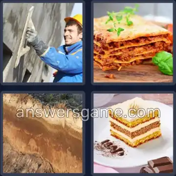 4 Bilder 1 Wort 7 Buchstaben SCHICHT