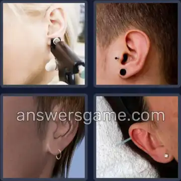 4 Bilder 1 Wort 7 Buchstaben OHRLOCH