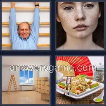4 Bilder 1 Wort 7 Buchstaben SPROSSE