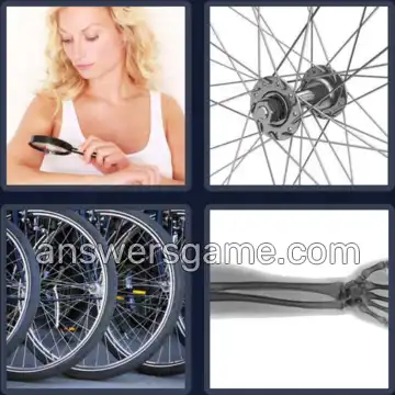 4 Bilder 1 Wort 7 Buchstaben SPEICHE