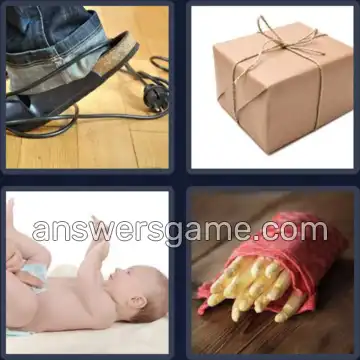 4 Bilder 1 Wort 7 Buchstaben WICKELN