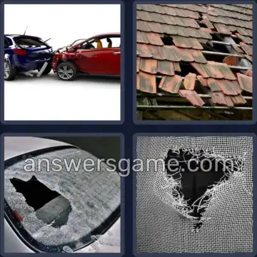 4 Bilder 1 Wort 7 Buchstaben SCHADEN