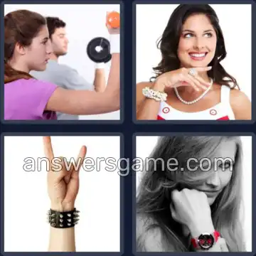 4 Bilder 1 Wort 7 Buchstaben ARMBAND