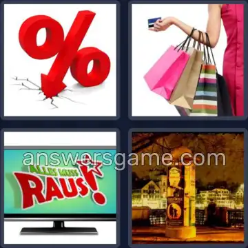 4 Bilder 1 Wort 7 Buchstaben WERBUNG