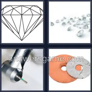 4 Bilder 1 Wort 7 Buchstaben DIAMANT