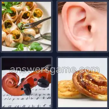 4 Bilder 1 Wort 8 Buchstaben SCHNECKE