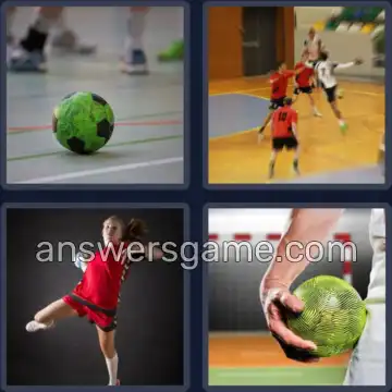 4 Bilder 1 Wort 8 Buchstaben HANDBALL
