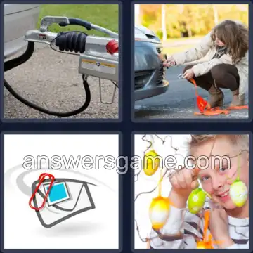 4 Bilder 1 Wort 8 Buchstaben ANHÄNGEN