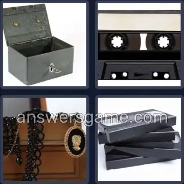 4 Bilder 1 Wort 8 Buchstaben KASSETTE