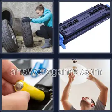 4 Bilder 1 Wort 8 Buchstaben ERSETZEN