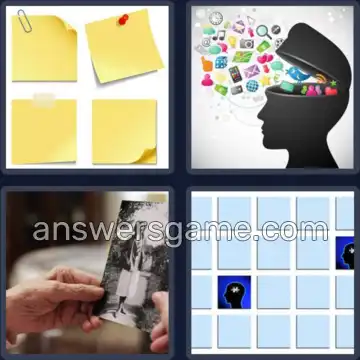 4 Bilder 1 Wort 8 Buchstaben ERINNERN