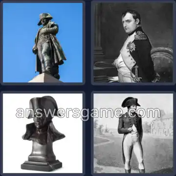 4 Bilder 1 Wort 8 Buchstaben NAPOLEON