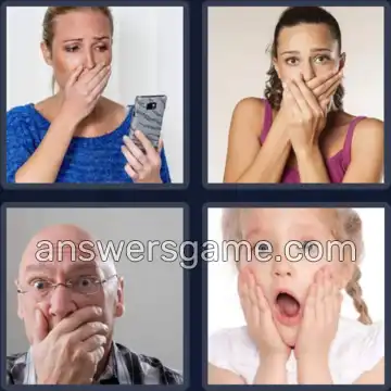 4 Bilder 1 Wort 8 Buchstaben BESTÜRZT