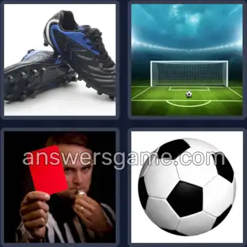 4 Bilder 1 Wort 8 Buchstaben FUSSBALL