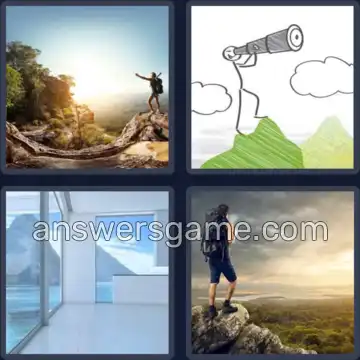 4 Bilder 1 Wort 8 Buchstaben AUSBLICK