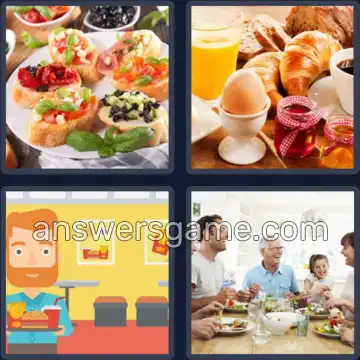 4 Bilder 1 Wort 8 Buchstaben MAHLZEIT
