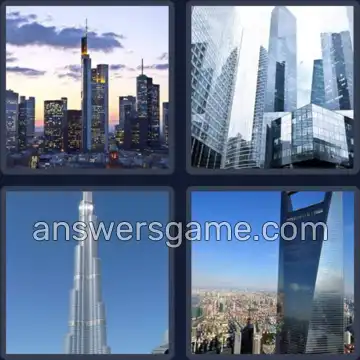 4 Bilder 1 Wort 8 Buchstaben HOCHHAUS