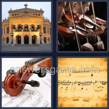 4 Bilder 1 Wort 8 Buchstaben SINFONIE