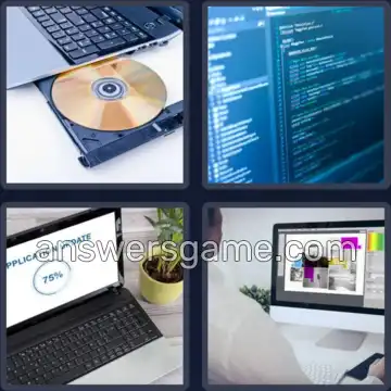 4 Bilder 1 Wort 8 Buchstaben SOFTWARE