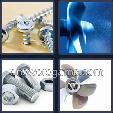 4 Bilder 1 Wort 8 Buchstaben SCHRAUBE