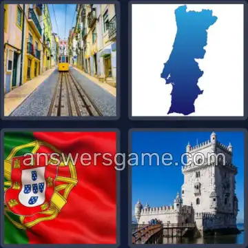 4 Bilder 1 Wort 8 Buchstaben PORTUGAL