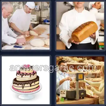 4 Bilder 1 Wort 8 Buchstaben BÄCKEREI