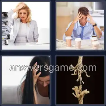 4 Bilder 1 Wort 8 Buchstaben BELASTET