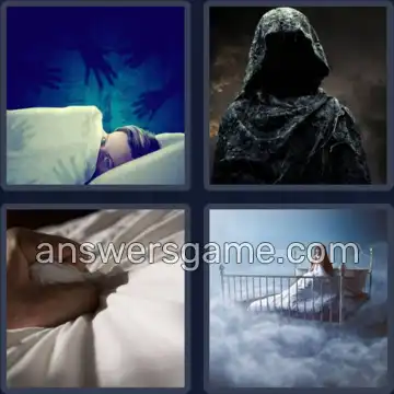 4 Bilder 1 Wort 8 Buchstaben ALBTRAUM